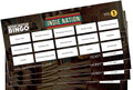 BeeBox Music Match Bingo Game Tickets, 120 Tickets Per Pack (Indie Nation Vol1)